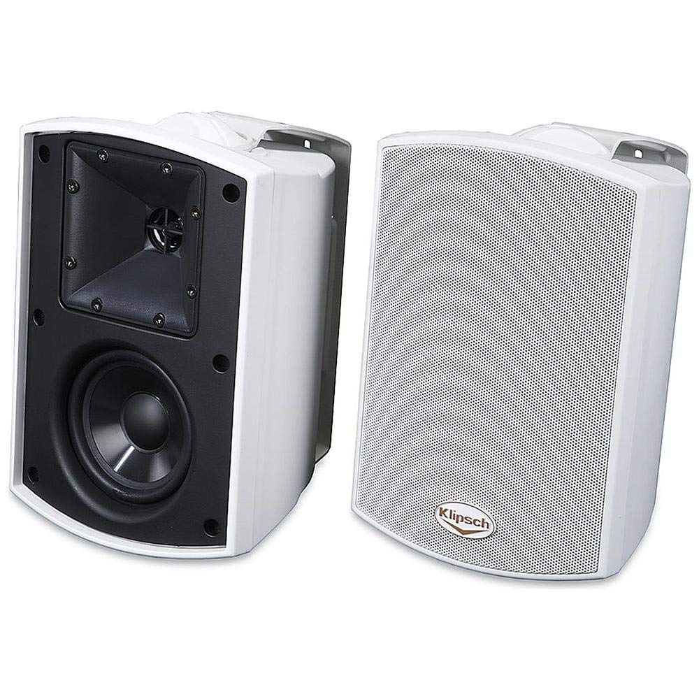 Klipsch AW-400 IndoorOutdoor Speaker - White Pair