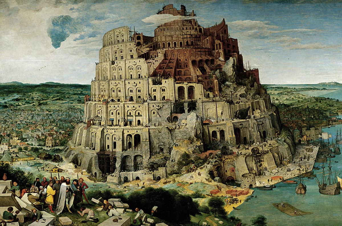 5000ピース ジグソーパズル ブリューゲル バベルの塔 Brueg.d..Turmbau z.Babel 153 x 101 cm