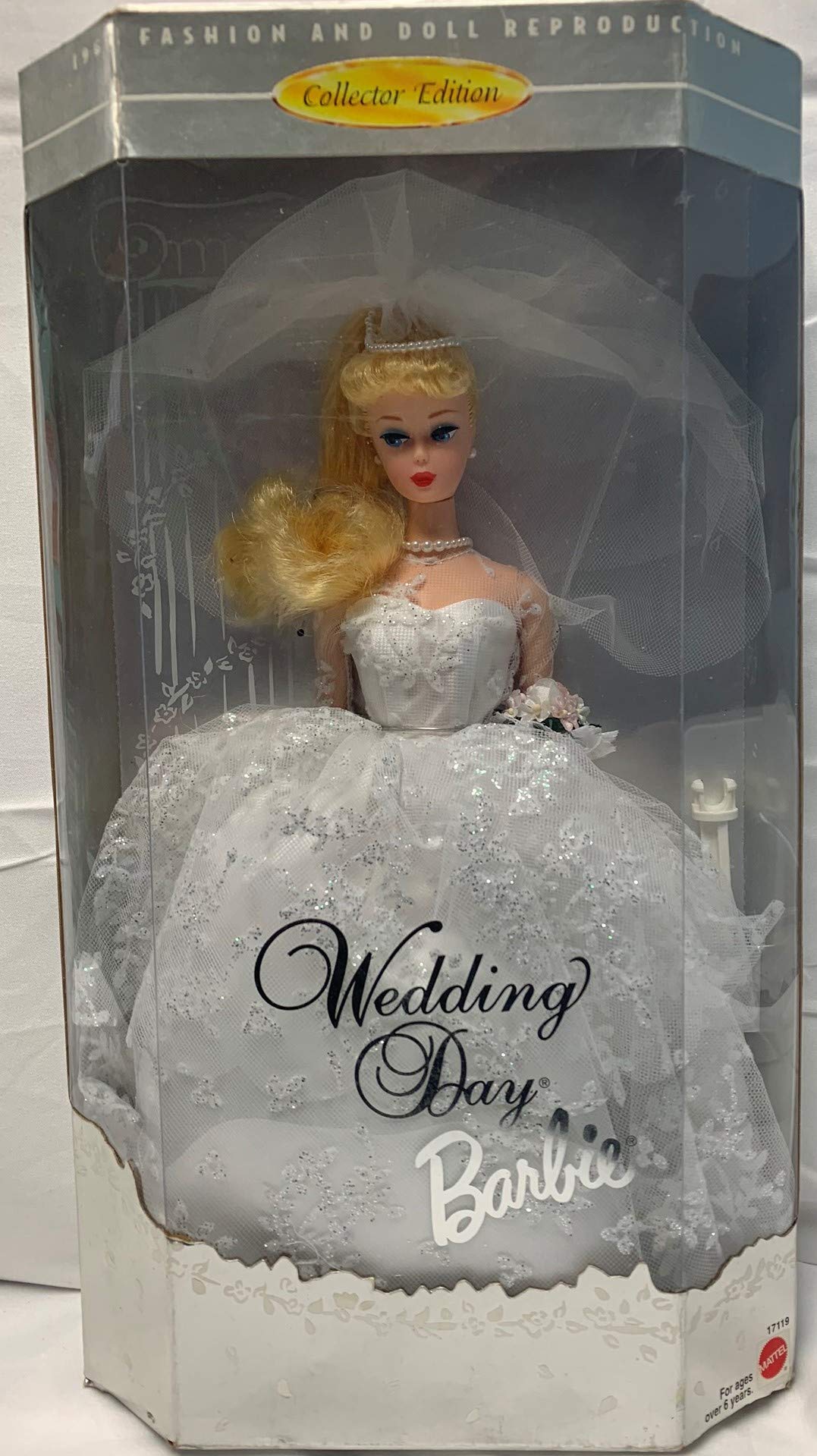 バービー Wedding Day Barbie 1960 Fashion and Doll Reproduction Collector Edition輸入品