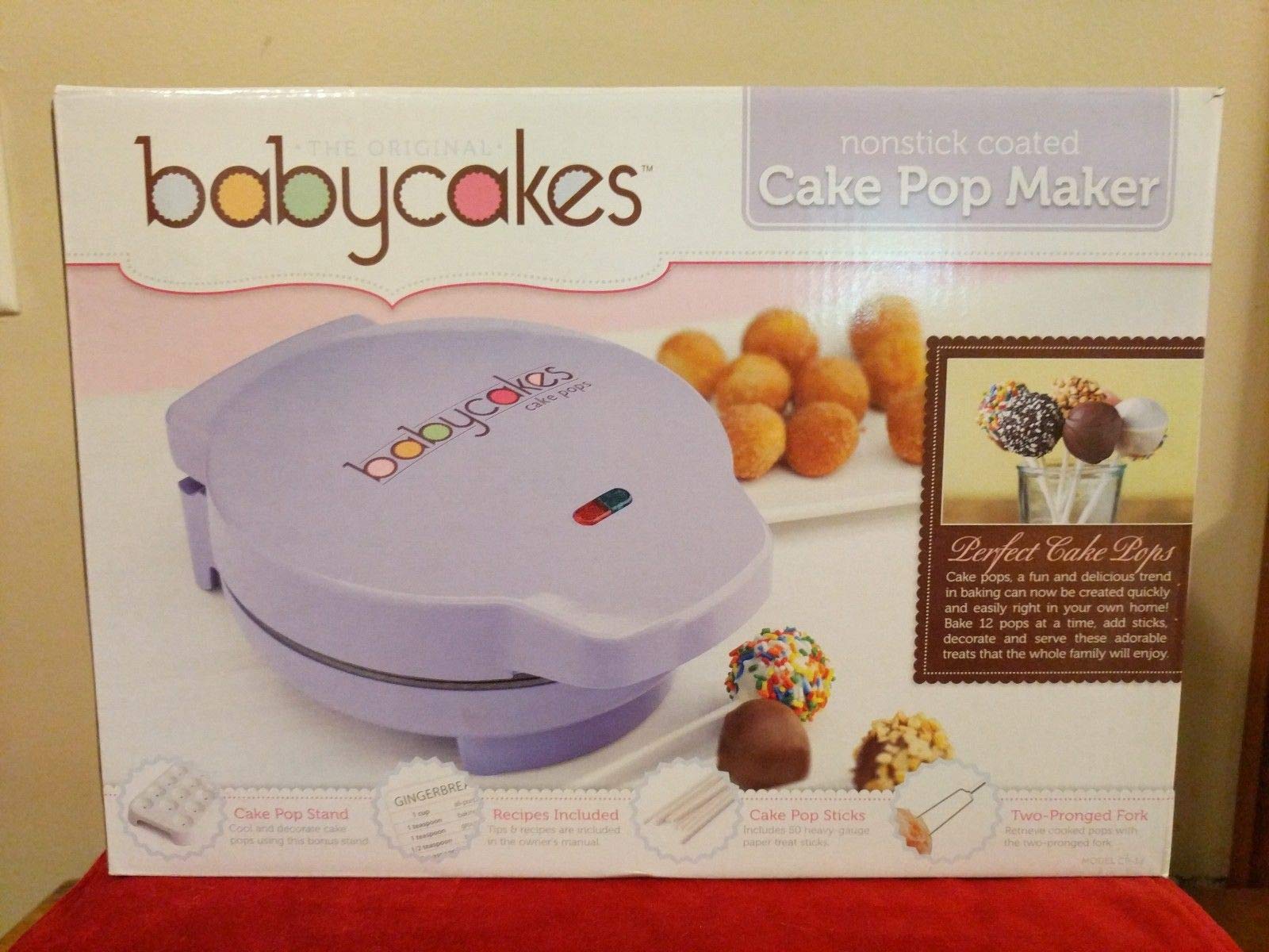 Babycakes Pop Maker CP-94LV - Purple Makes 12 Cake Pops by Baby Cakes