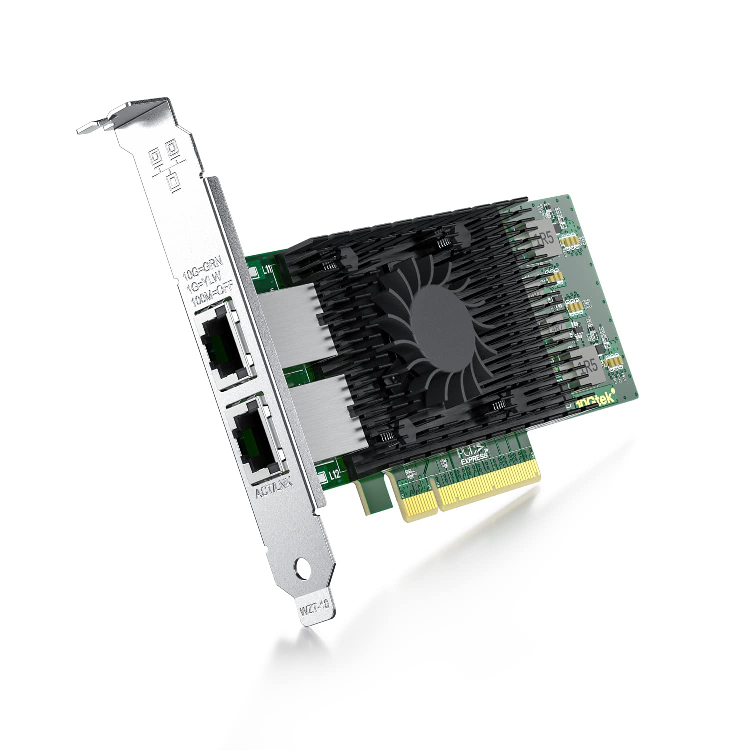 10Gb PCI-E ネットワークカード NIC Intel X540-T2 Dual RJ45 Copper Port Intel X540-BT2 コントローラー PCI-E X8