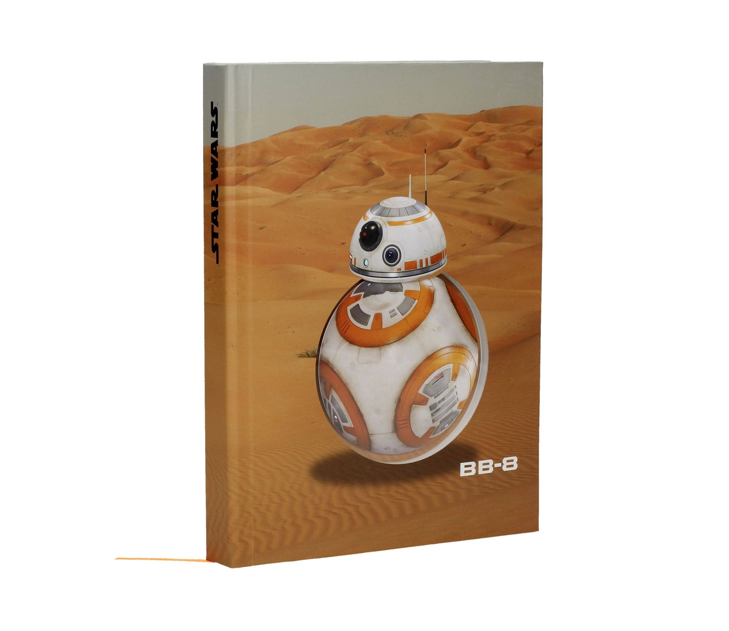 SD toys - Cahier Sonore Et Lumineux Star Wars - BB-8 Desert Style 15x20cm - 8436546892489