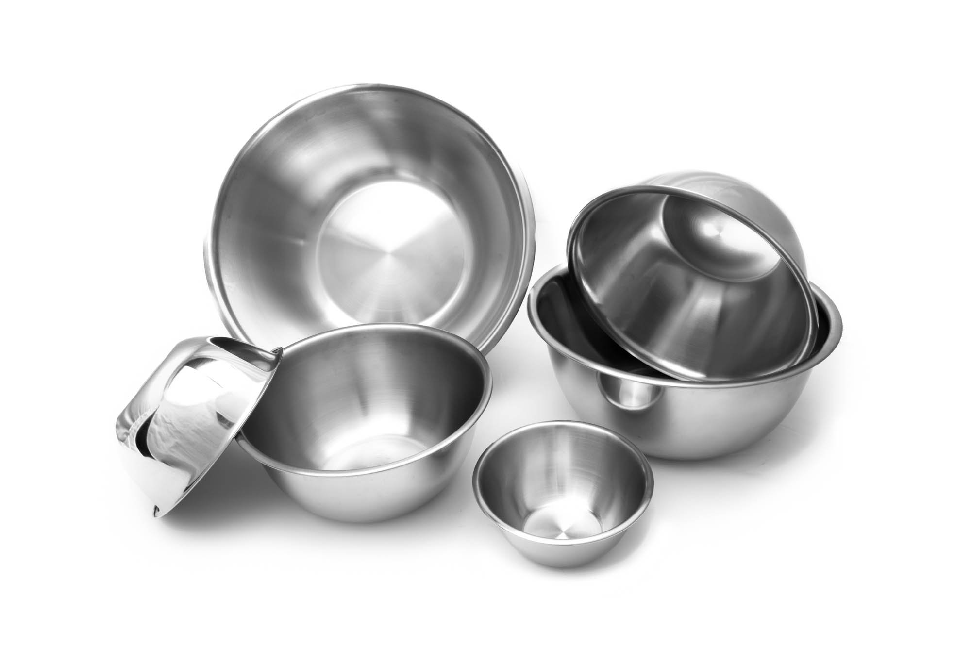Baking Essentialsスターターキットステンレススチールセットの6Mixing Bowls4測定カップ
