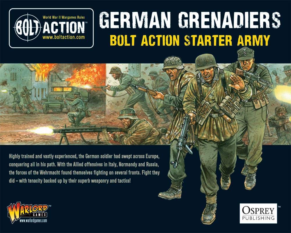 ボルトアクション ドイツ製グレナディアーズ スターター アーミー 156 第二次世界大戦 戦争