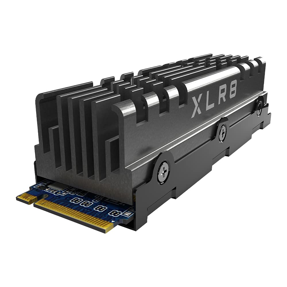 PNY XLR8 CS3040 2TB M.2 NVMe Gen4 x4 Internal Solid State Drive SSD with Heatsink - M280CS3040HS-2TB-RB