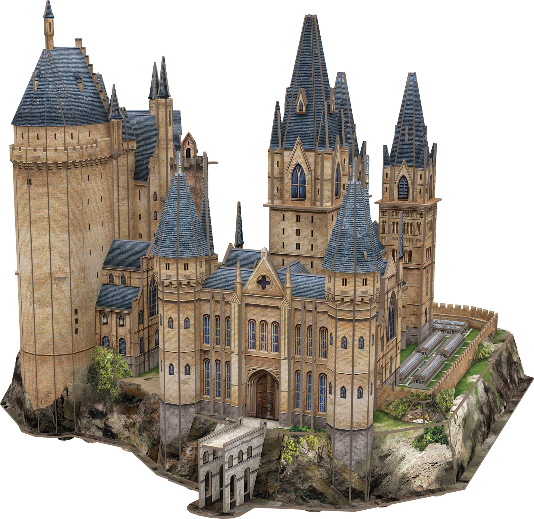 4D Cityscape Harry Potter Hogwarts 3D Puzzles Astronomy Tower