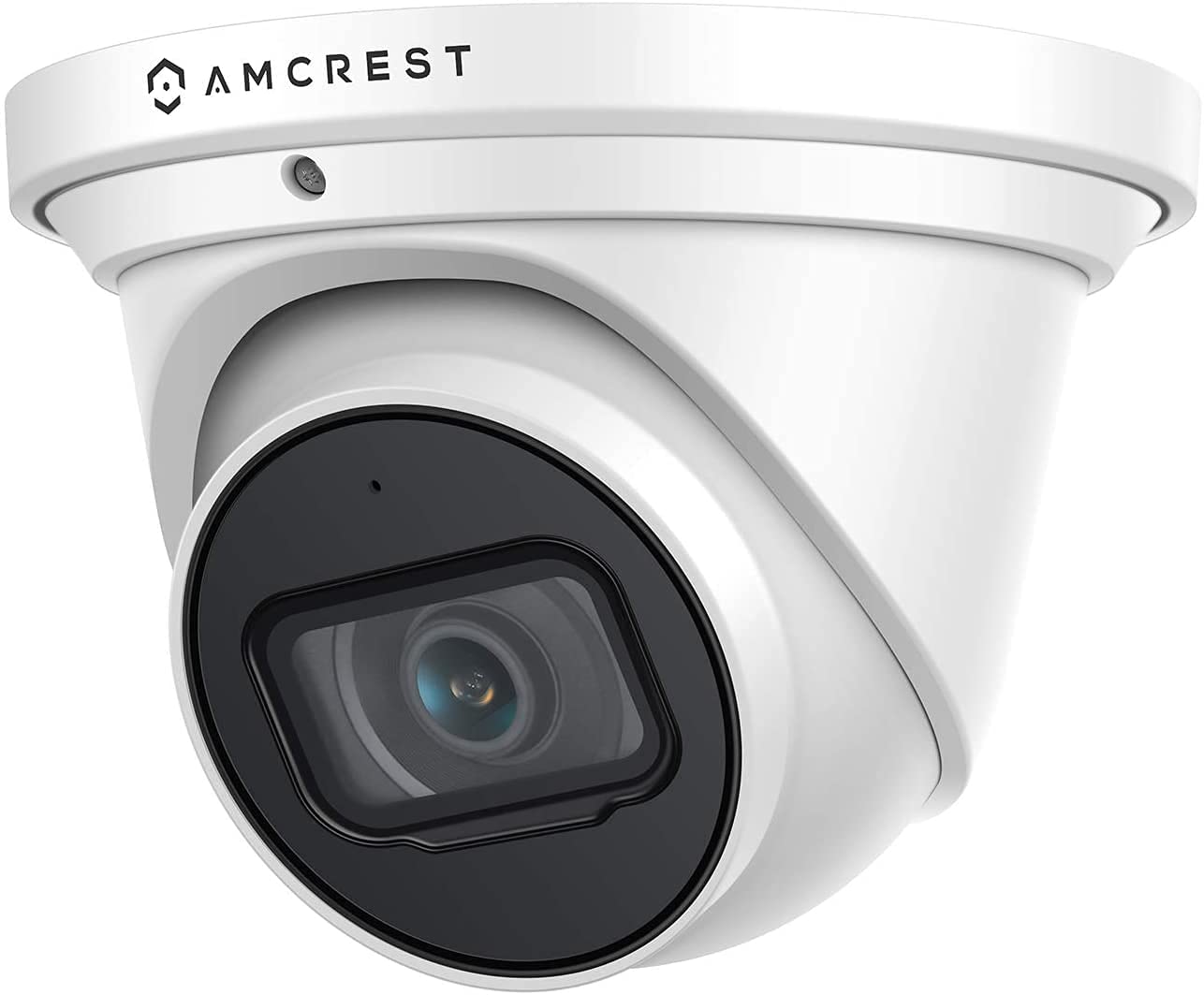 Amcrest 4K POE Camera AI HumanVehicle Detection UltraHD 8MP Outdoor Security Turret POE IP Camera 3840x2160 Wide Angle I