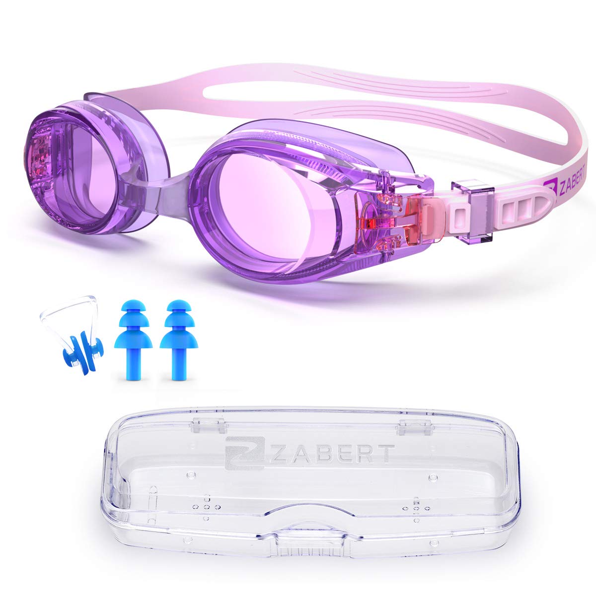ZABERT KX Baby Toddlers Swim GogglesSwimming Goggles for Age 0-5 Years Old