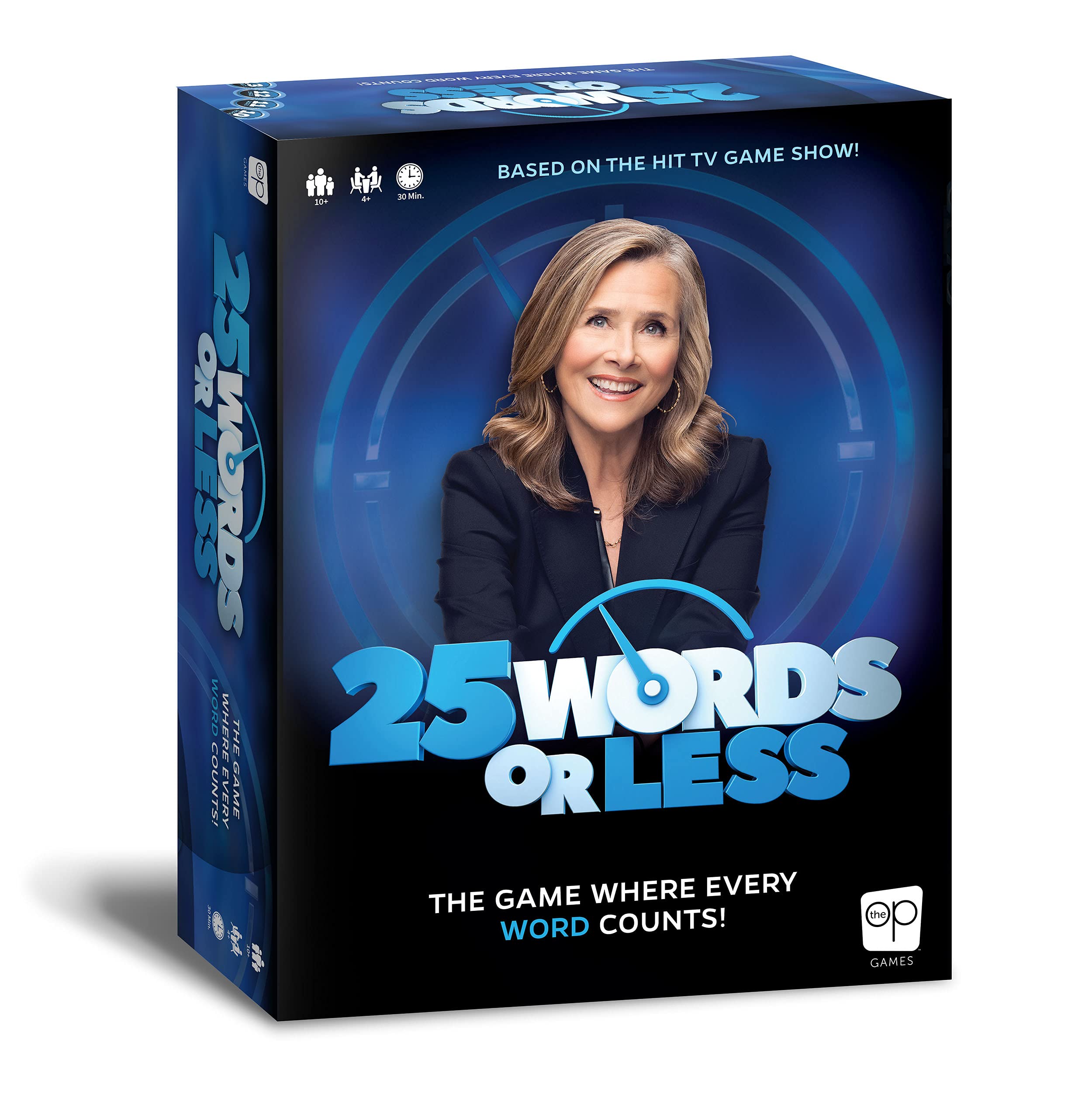 25 Words or Less Fast-Paced Word Game Friends Family Board Game Based on Popular TV Game Show with Meredith Vieira