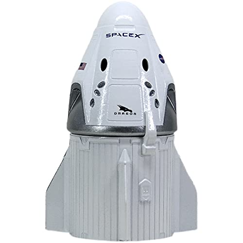SpaceX ドラゴン クルー ドラゴン ロケット モデル 宇宙船 宇宙飛行士 デスクトップ アート装
