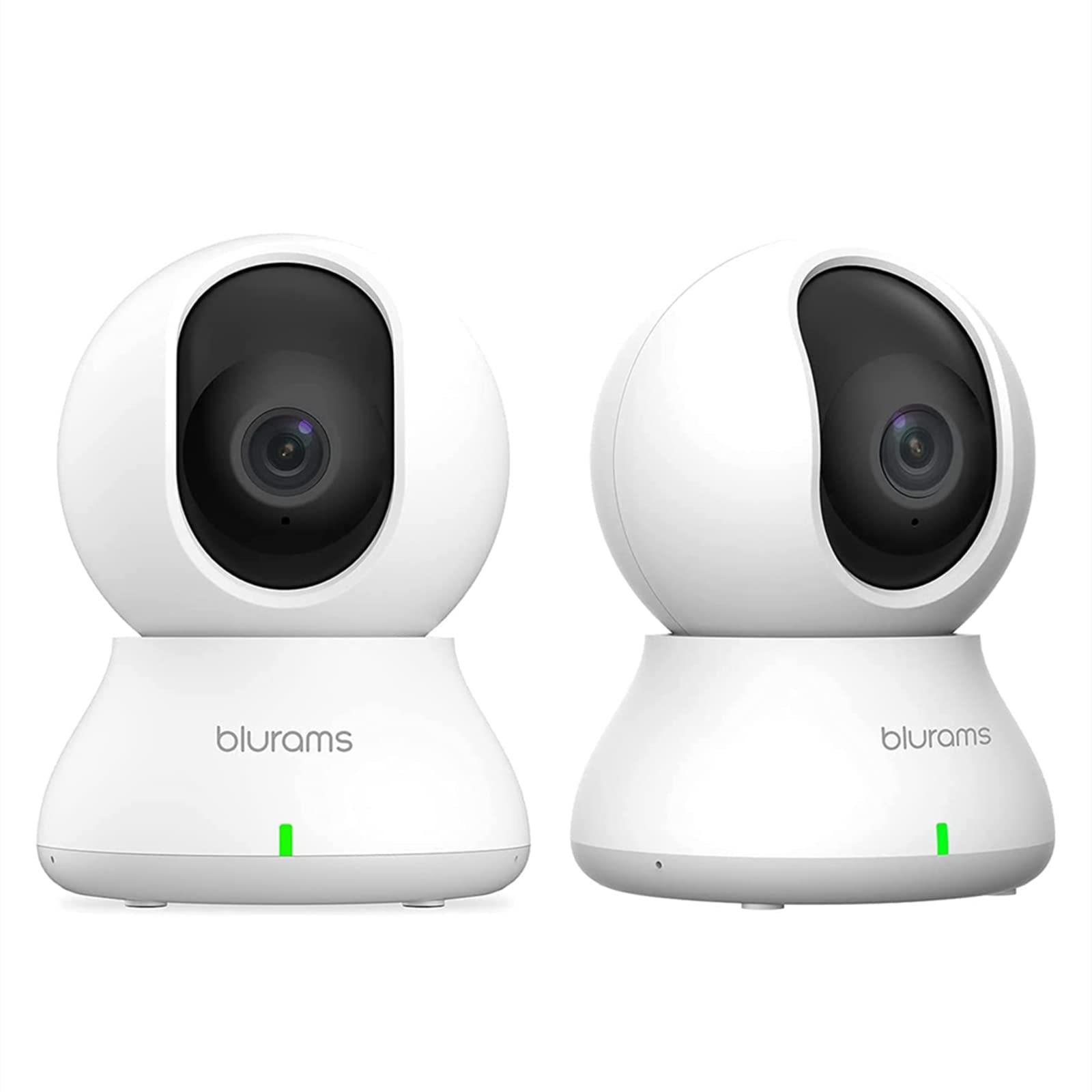 blurams Security Camera 2K Baby Monitor Dog Camera 2PCS for Home Security wSmart Motion Tracking Phone App IR Night Visio