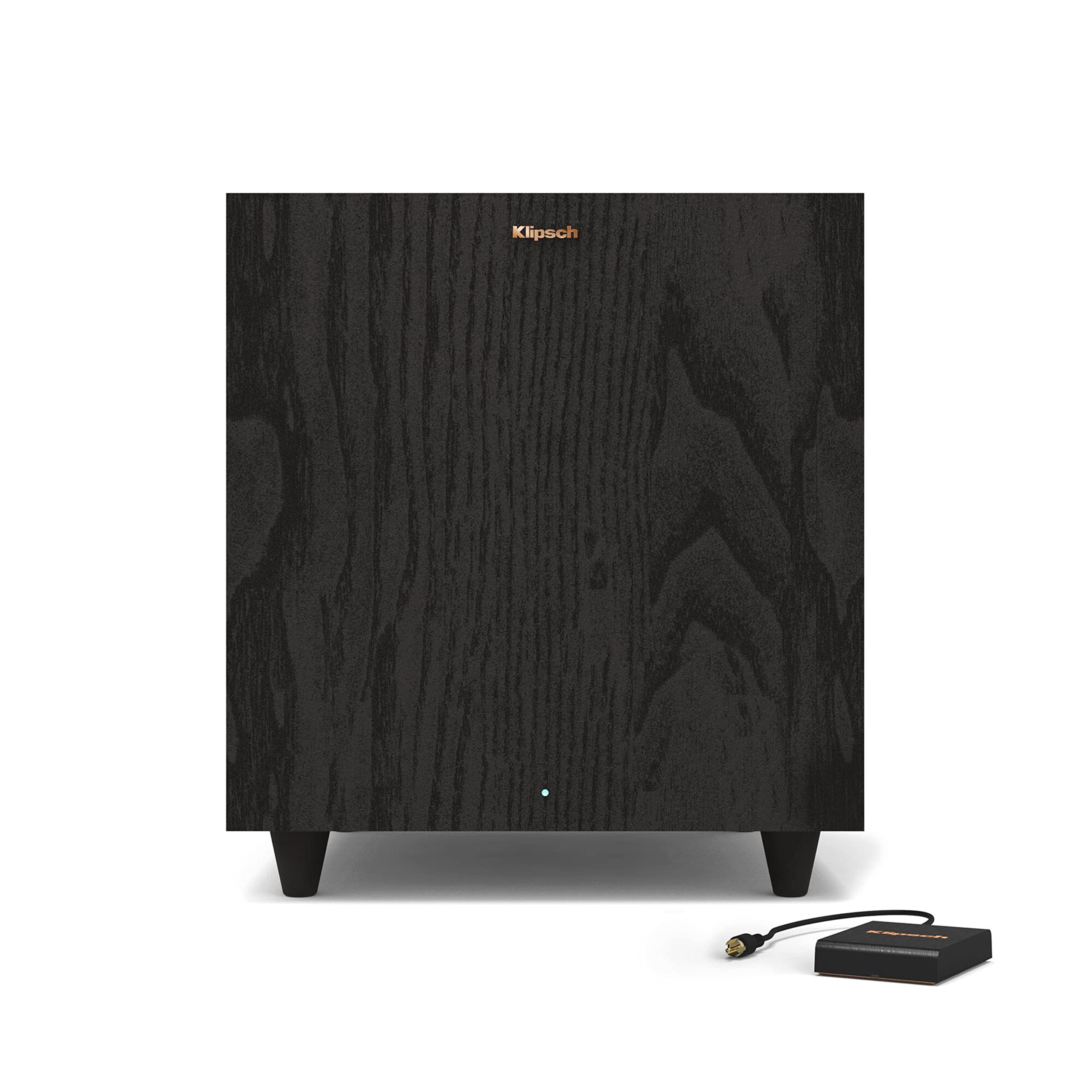 Klipsch R-80SWi 8-inch 150W Wireless Subwoofer with High Performance Driver for Deep Bass Black