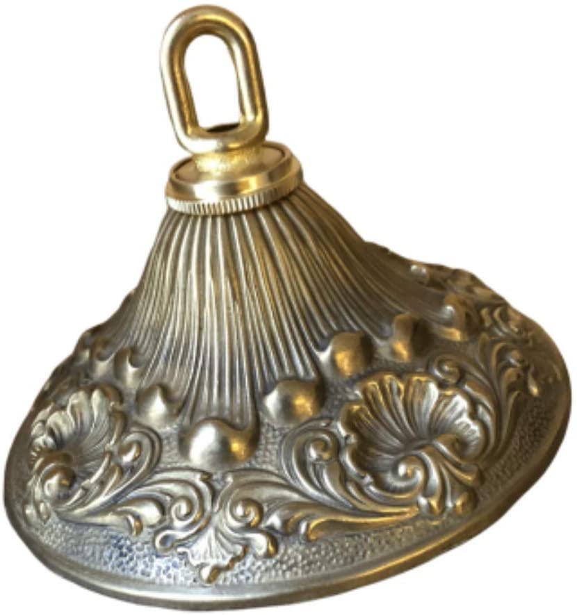 Bethesda Design Antique Brass Chandelier Canopy 6 14 Diameter wGrounding Screw