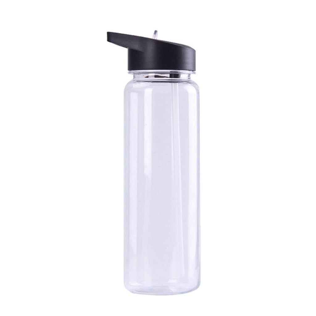 LMMDDP 750ml Outdoor Water Bottle with Sports Bottles Leak Proof PS Material Portable Drink Cup for Hiking Camping Color