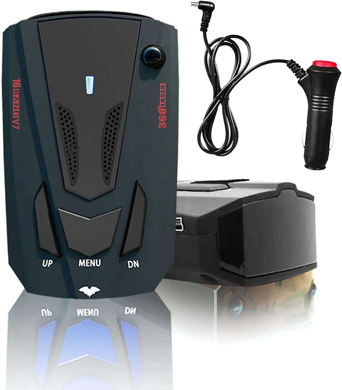 Newly Radar Detector for Cars V7 Driving Aids with Mute Memory CityHighway Mode Long Range Detection Led Display Ideal